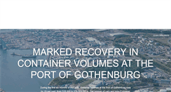 Desktop Screenshot of portofgothenburg.com
